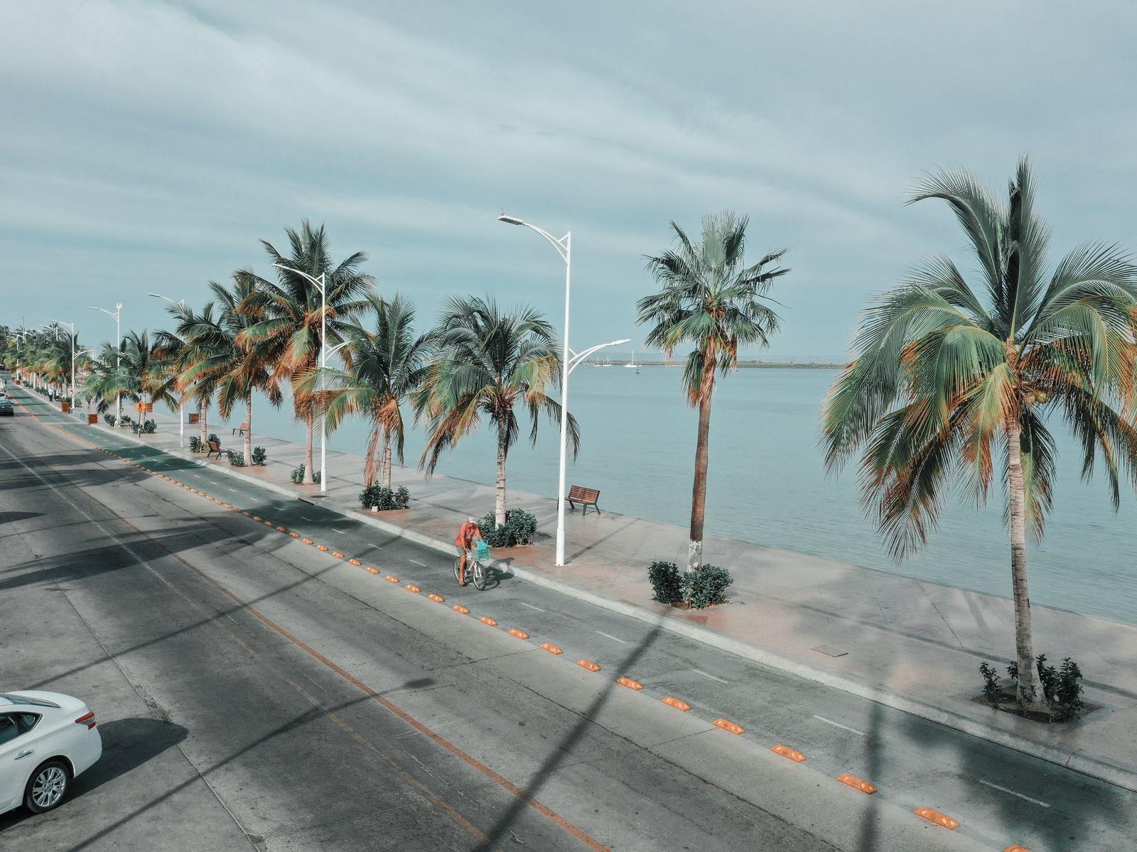Road by the beach